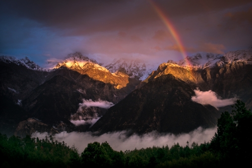 Rainbow Over the Mountain