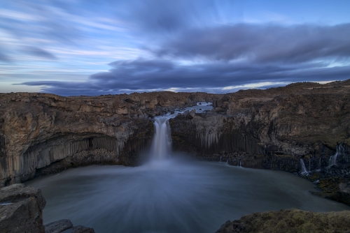 Aldeyarfoss waterfall
